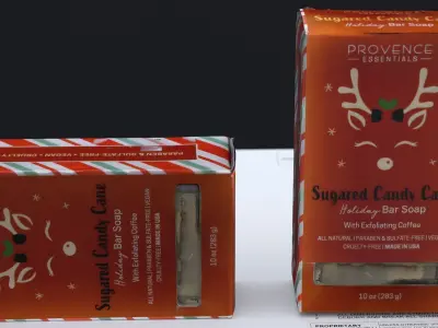 SUGAR CANDY CANE SCENTED SOAP 2024 3D model