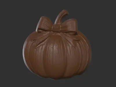 pumpkin  ribbonbow  cnc  3D print model