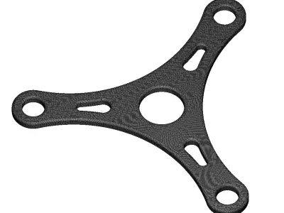 Bike Crank Arm Bracket 3D print model