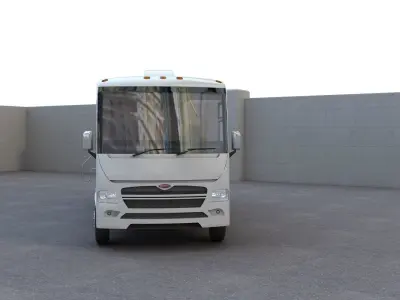 Winnebago 38-ft RV 3D model