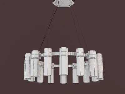 LUXURY CHANDELIER  3D model