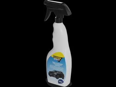 Car cleaning Interior Cleaner Spray 3D model