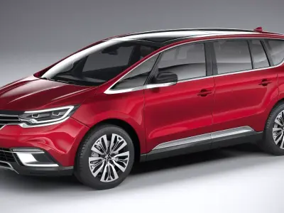 Renault Espace 2020 3D model