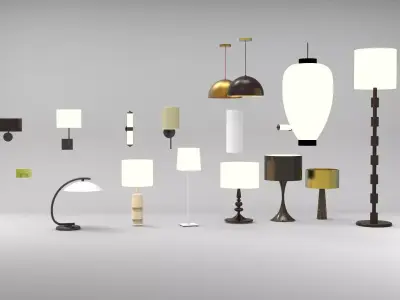 lantern W lamps - lamp 3D model