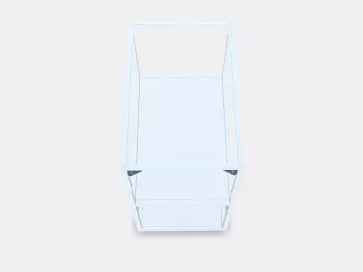 ENHET Base fr w shelves 4 3D model