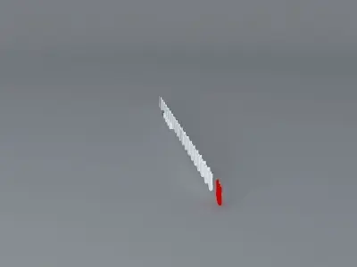 Strat style guitar Free 3D model