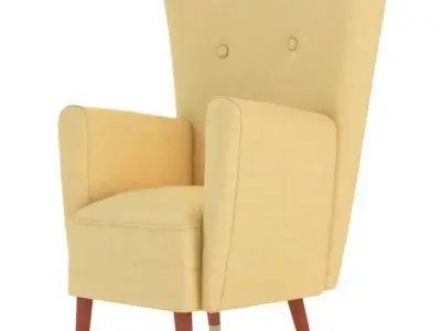 Lela Rose Chair 3D model