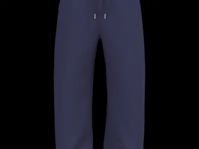 Male sweatpants 3D model