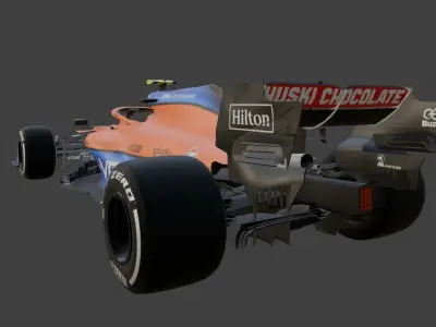 McLaren F1 2021 3D model