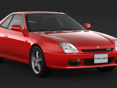 Honda Prelude 3D model