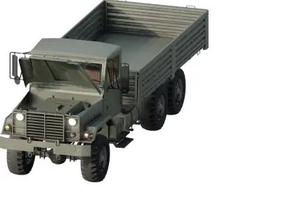 M939 series 5-ton 6 by 6 truck 3D model