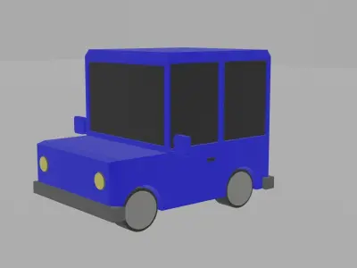 Low Poly Vehicle Pack Low-poly 3D model by ali-cayirpinar