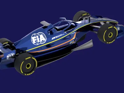 F1 2026 CONCEPT CAR 3D model by xianyichou