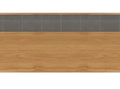 Modern Bed Free low-poly 3D model