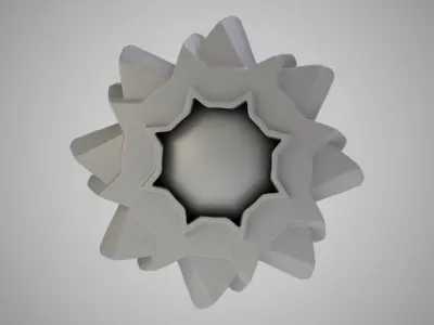 Star Ornament 3D print model purchase