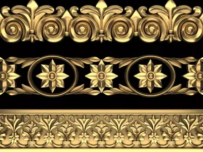 Path Ornament Pack 20 3D model