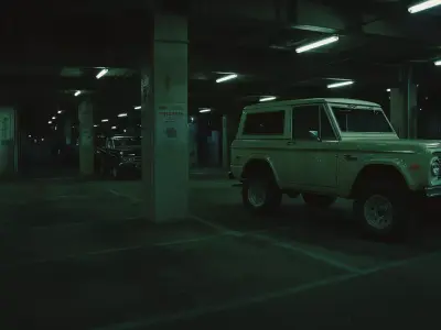 1970s Ford Bronco  3D model