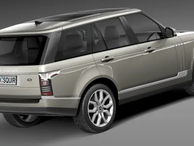 Range Rover 2013 3D model