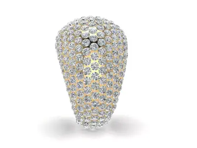 oval ring 3D print model