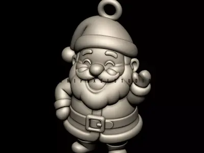 Christmas deco STL 3d model 3D print model