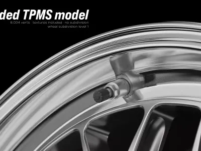 Apex ML-10RT Wheel 3D model