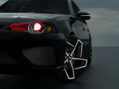 CHEVROLET NEXIA 2 tuned 3D model