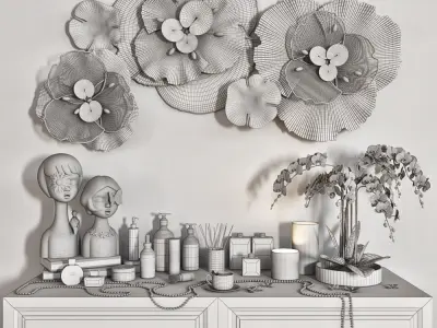 decorative set 28 3D model