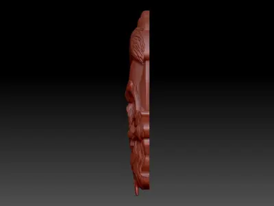 New Year  skeleton 3D print model