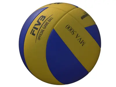 Japanese volleyball Mikasa Free 3D model