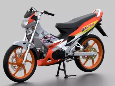 1998 - Honda Nova Dash 125 RS 3D model
