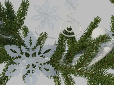 Christmas decoration 3D model