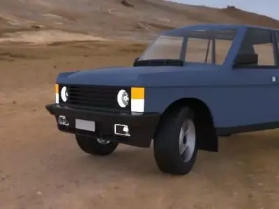 Range Rover Classic Free 3D model