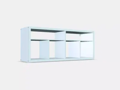 KALLAX Tv-bench Low-poly 3D model