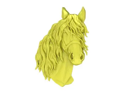 Luxury Horse Head Jewelry Design  3985 3D print model
