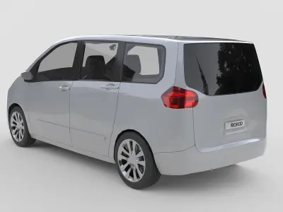 Generic MPV Car 2009 3D model