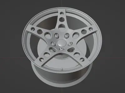 HGK - Wheels - Game Ready Low-poly 3D model