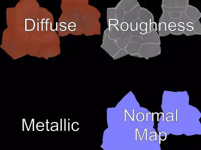 Vintage Leather Football model pack Low-poly 3D model