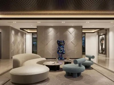 Modern House Design - Domus Aeterna 3D model