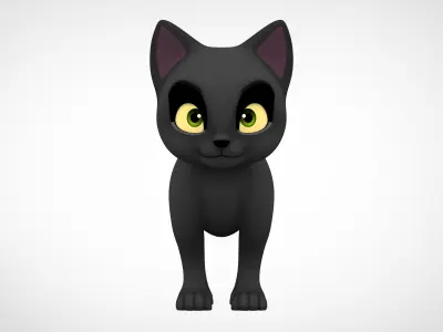 Black Cat 3D model