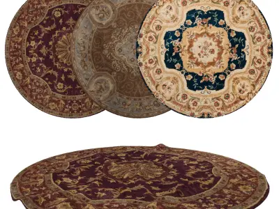 Rugs No 45 Low-poly 3D model