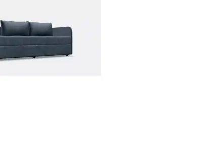 S100 sofa bed right 90x200 DWN 2 3D model