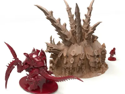 Tyty bug party terrain remix Part 9 Free 3D print model