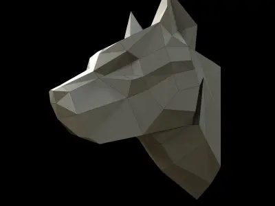 3d model of pitbull 3D model