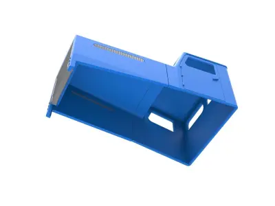 Cab of Vintage GATR Racing Semi truck Scale 1 to 25 3D print model