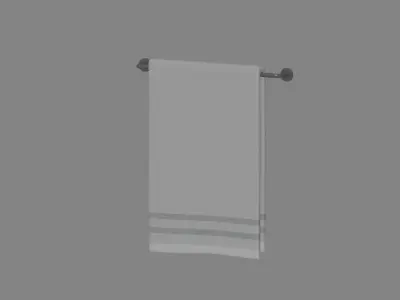 Hanging Towel 3D model