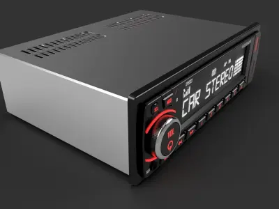 Car stereo XP5922 3D model