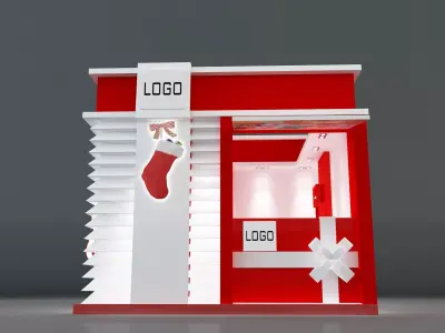 Booth Exhibition Stand a663b 3D model