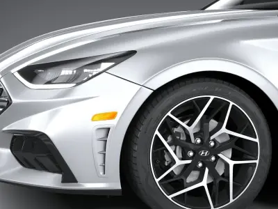Hyundai Sonata US N-Line 2020 3D model