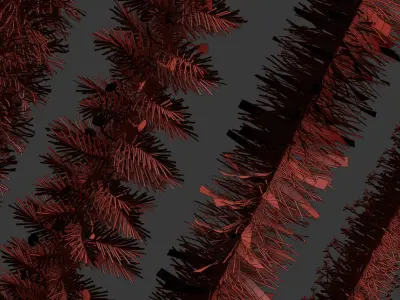 Christmas Garlands 03 3D model