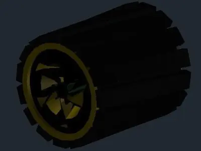Vacuum Cleaner Toy Car 3D print model